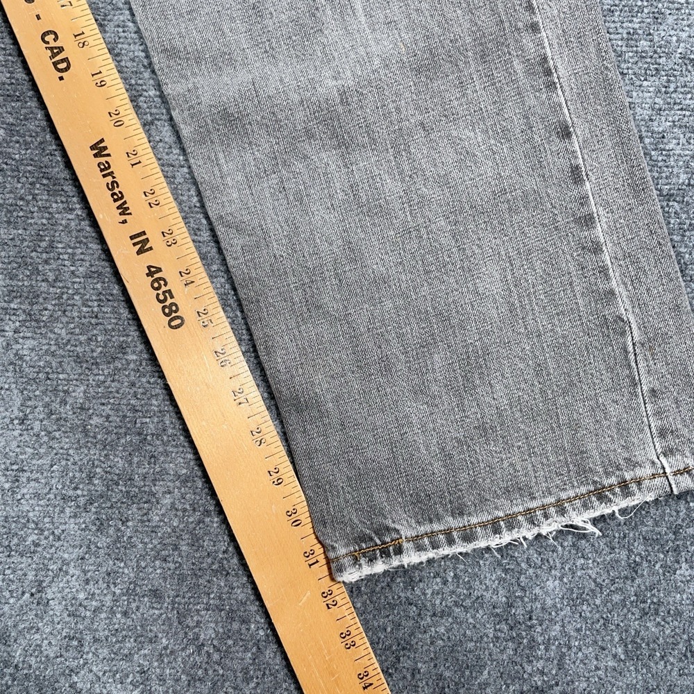 Levis 559 Relaxed Straight Jeans Mens 38x34 Black Y2K Tag Faded Baggy Skater - Picture 11 of 13